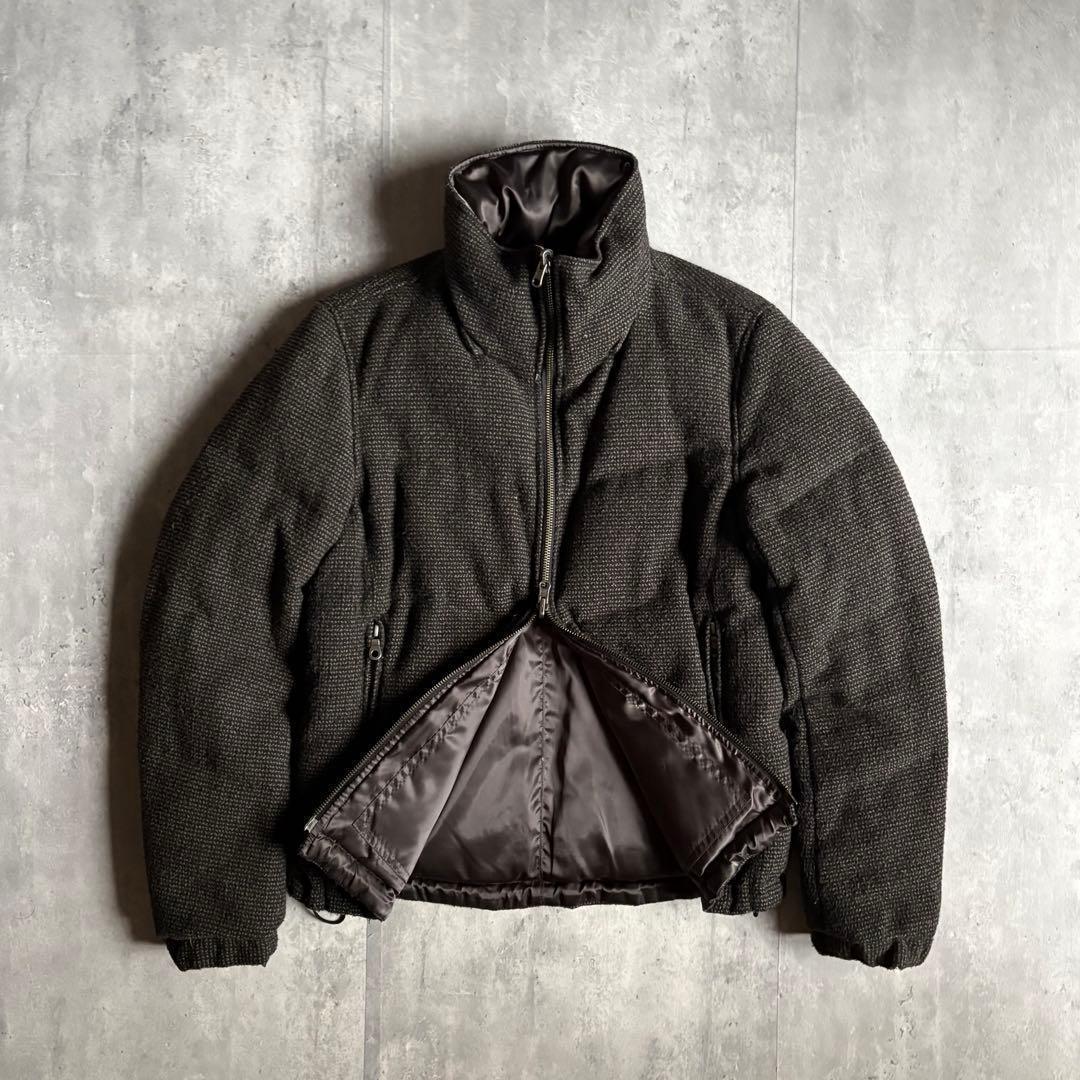 00s archive】リバーシブル ダウンジャケット 短丈 光沢 y2k - メルカリ