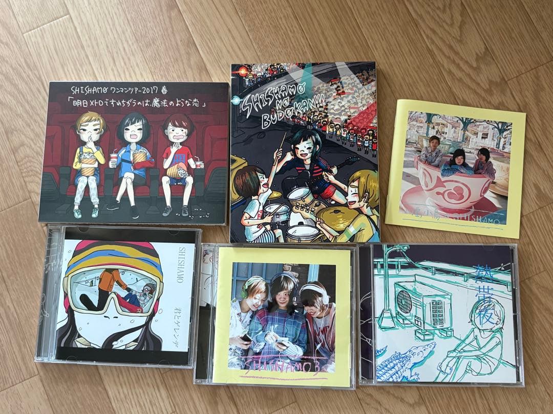SHISHAMO CD・ライブBlu-ray 6点セット まとめ売り - メルカリ