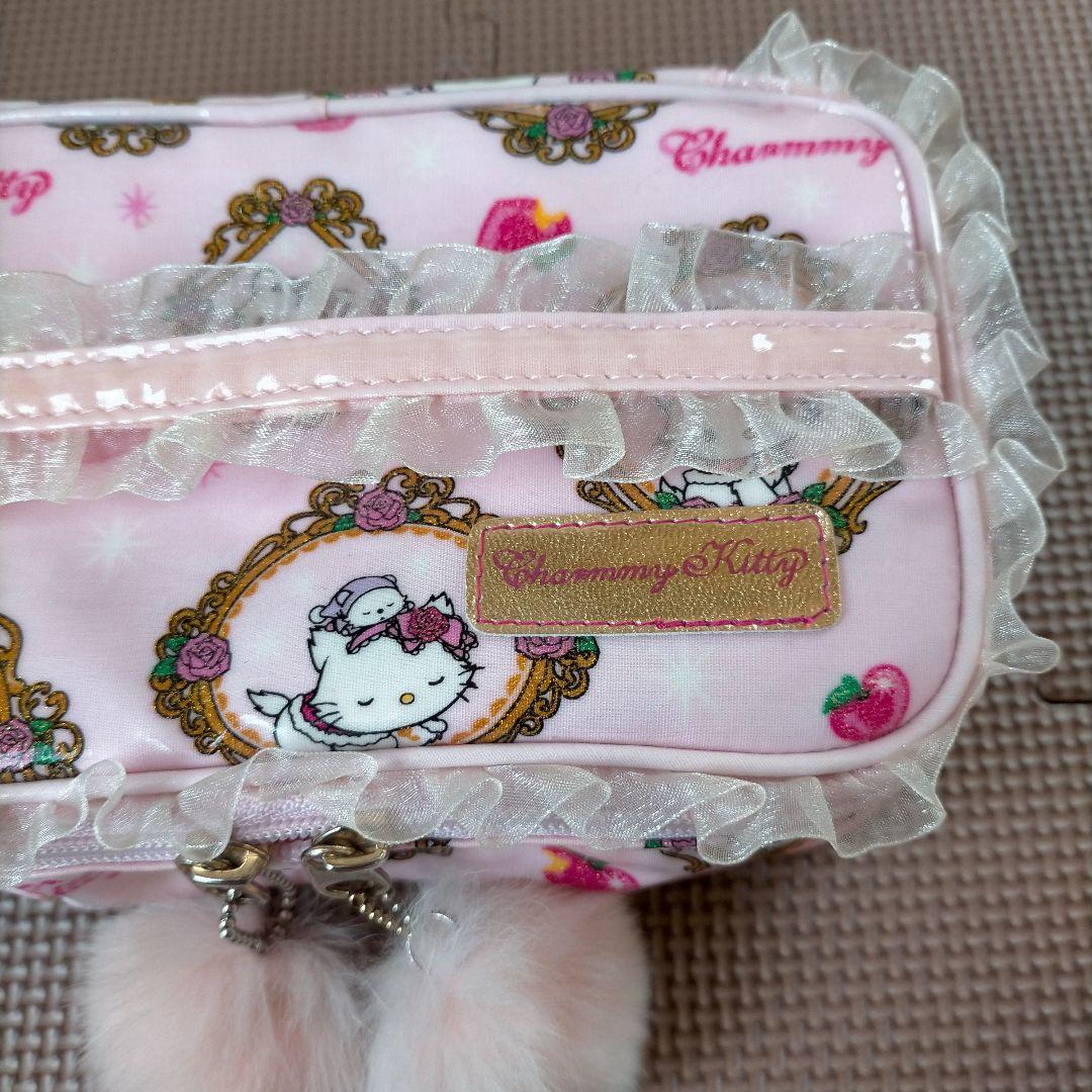 ハロー キティ チャーミーキティ バニティポーチ 平成レトロ - メルカリ