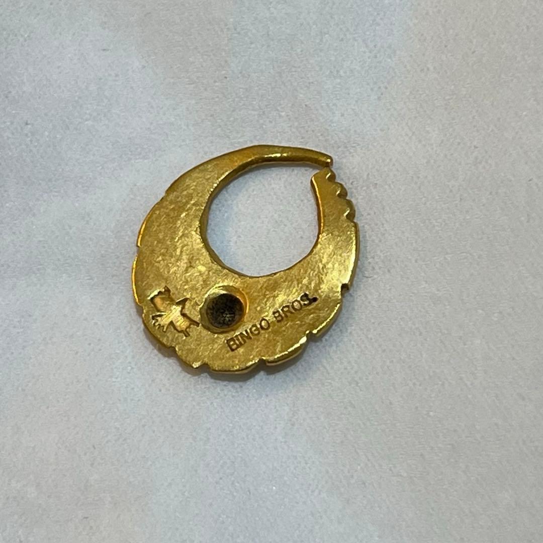 富*虎様 ビンゴブラザーズ 24Kピアス 星×月桂樹 右耳 ゴールド 岩本照