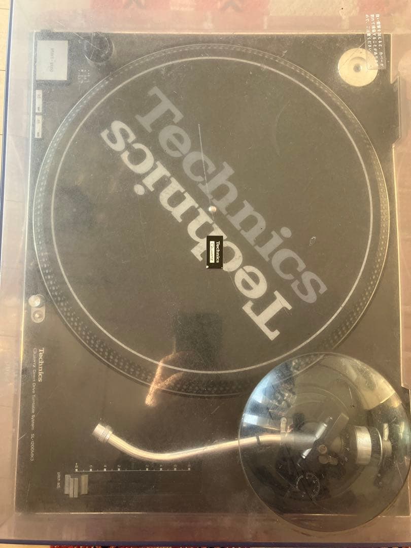 Technics SL-1200MK3 ターンテーブル針SHURE M44-7付 - メルカリ