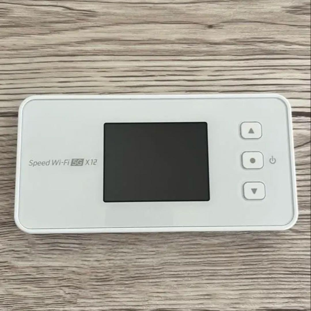 Speed Wi-Fi 5G X12 ホワイト - メルカリ