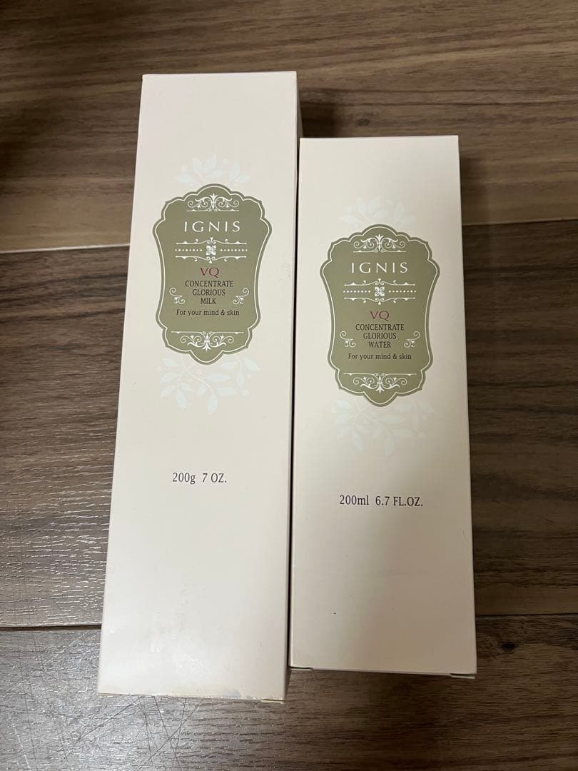 イグニス VQ コンセントレート グロリアス ウォーター EX &ミルク EX イグニス / VQ コンセントレート グロリアス ミルク EXの公式商品情報