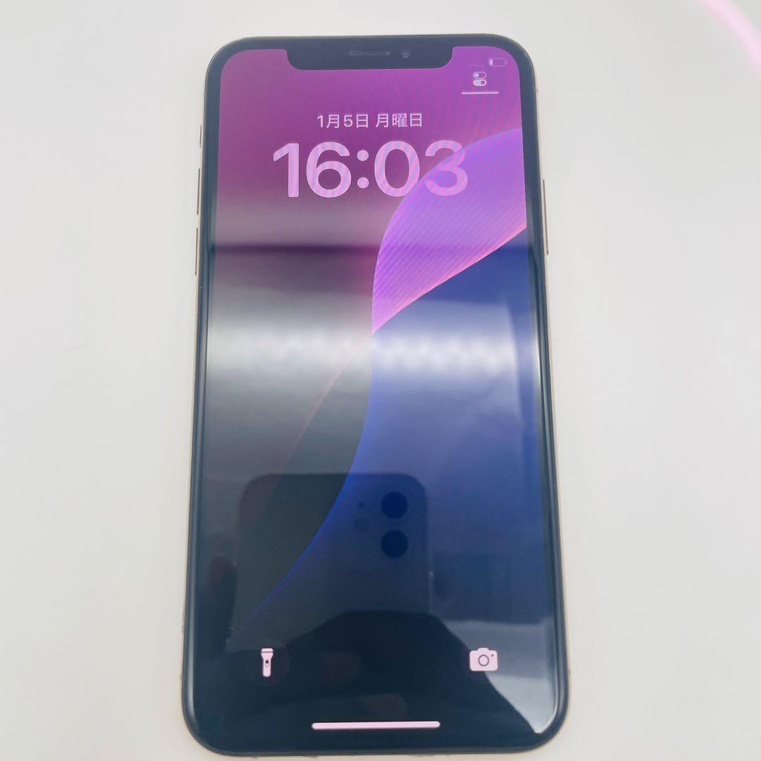 iPhone XS 256GB ゴールド SIMロック無し - メルカリ