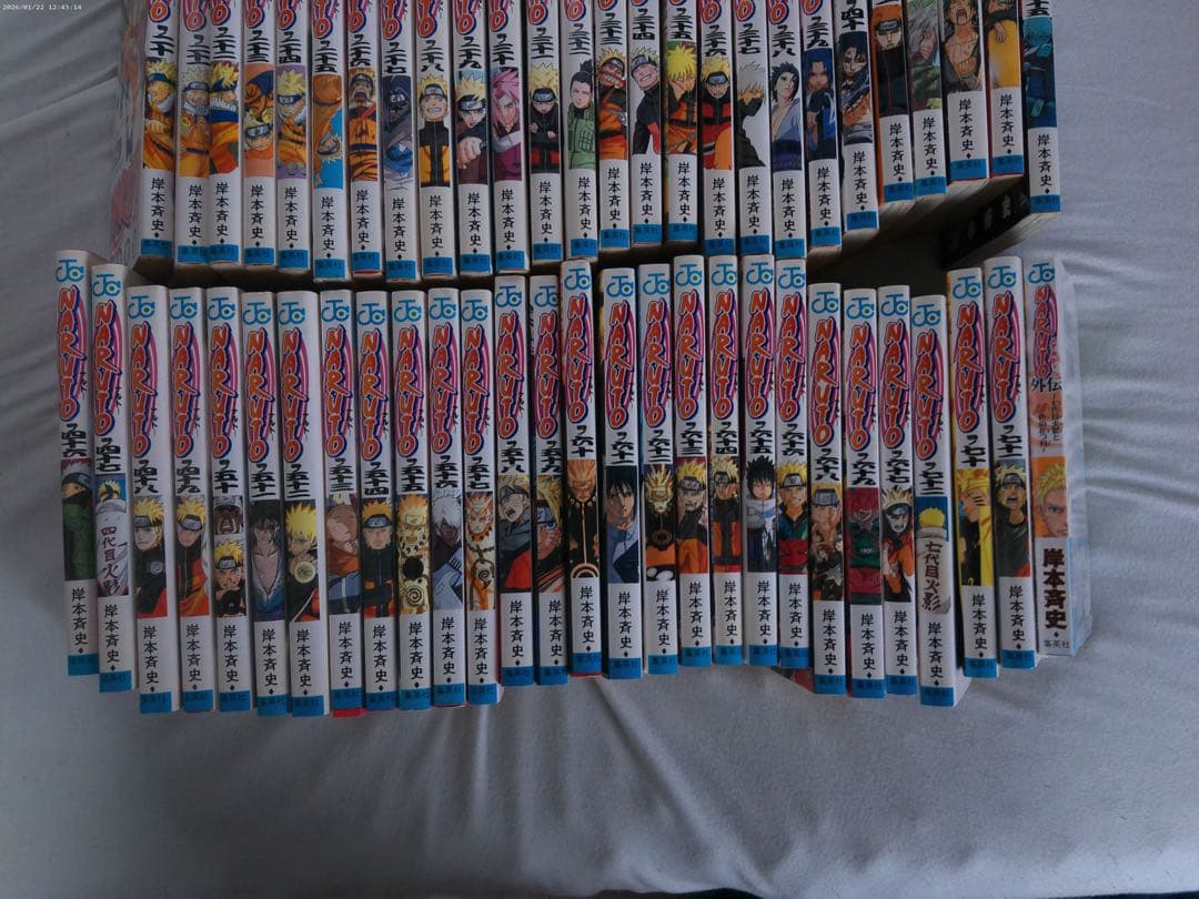 NARUTO -ナルト- 全巻セット 72巻＋付録付き