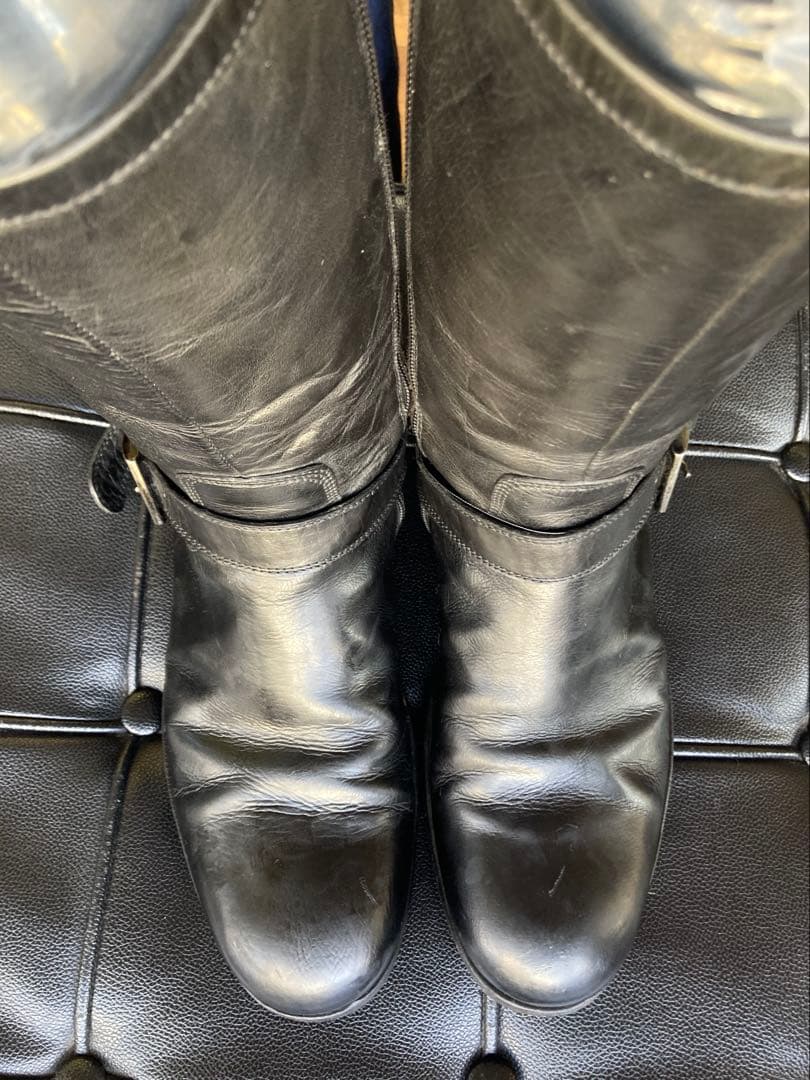 ジルサンダーエンジニアロングブーツ - メルカリ