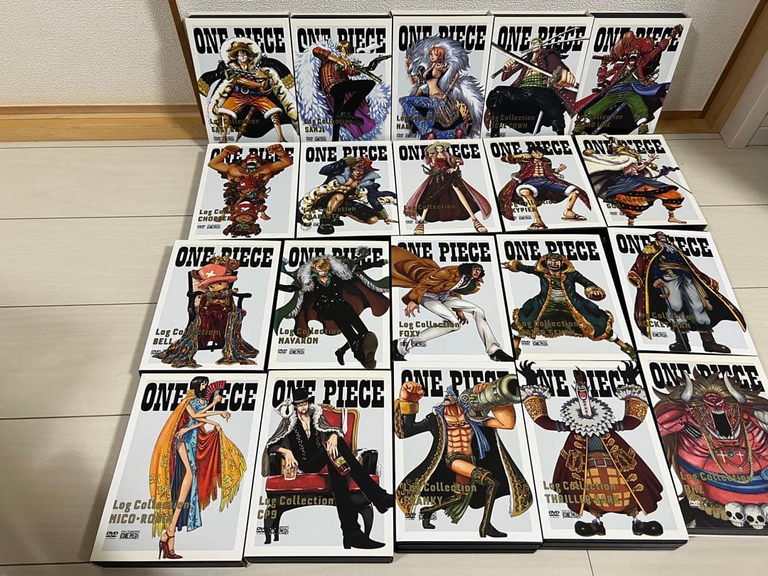 美品　ワンピースログコレクションまとめ売り　付録付き　めちゃお得 43本 美品 ワンピースログコレクションまとめ売り 付録付き めちゃお得 43本