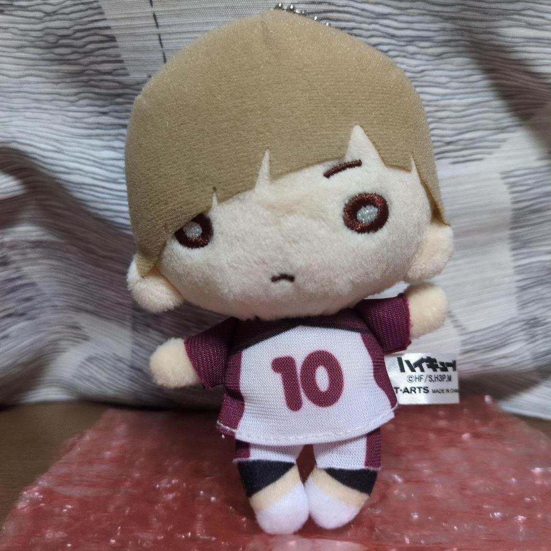 ハイキュー　にとたん　白布賢二郎　ぬいぐるみ　ボールチェーン ハイキュー!! にとたんボールチェーンぬいぐるみ 白布賢二郎 | K-BOOKS
