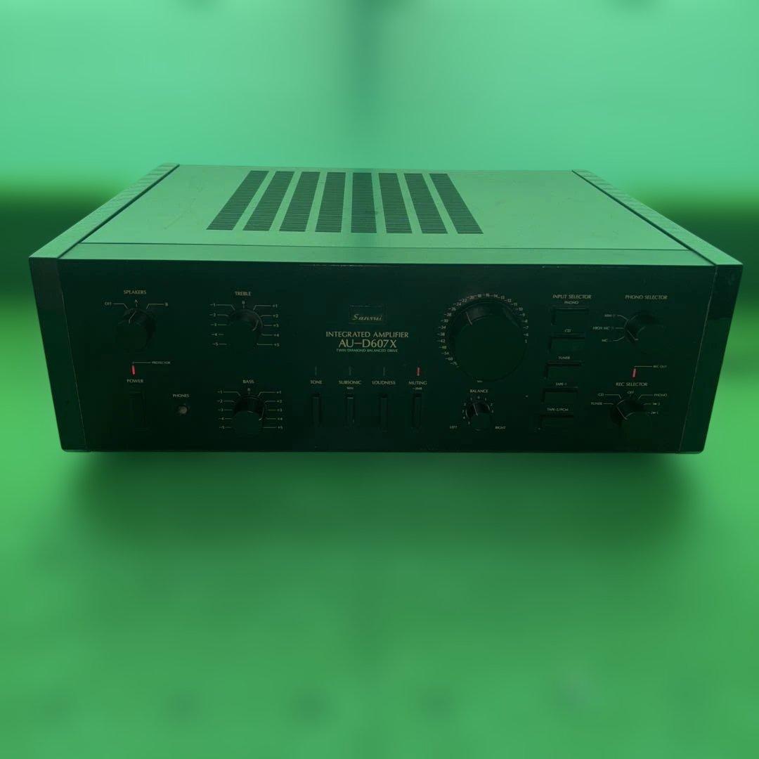 Sansui AU-D607X プリメインアンプ SANSUI AU-D607X でサンスイミュージックを聴いてみる。 – ぎりレコ