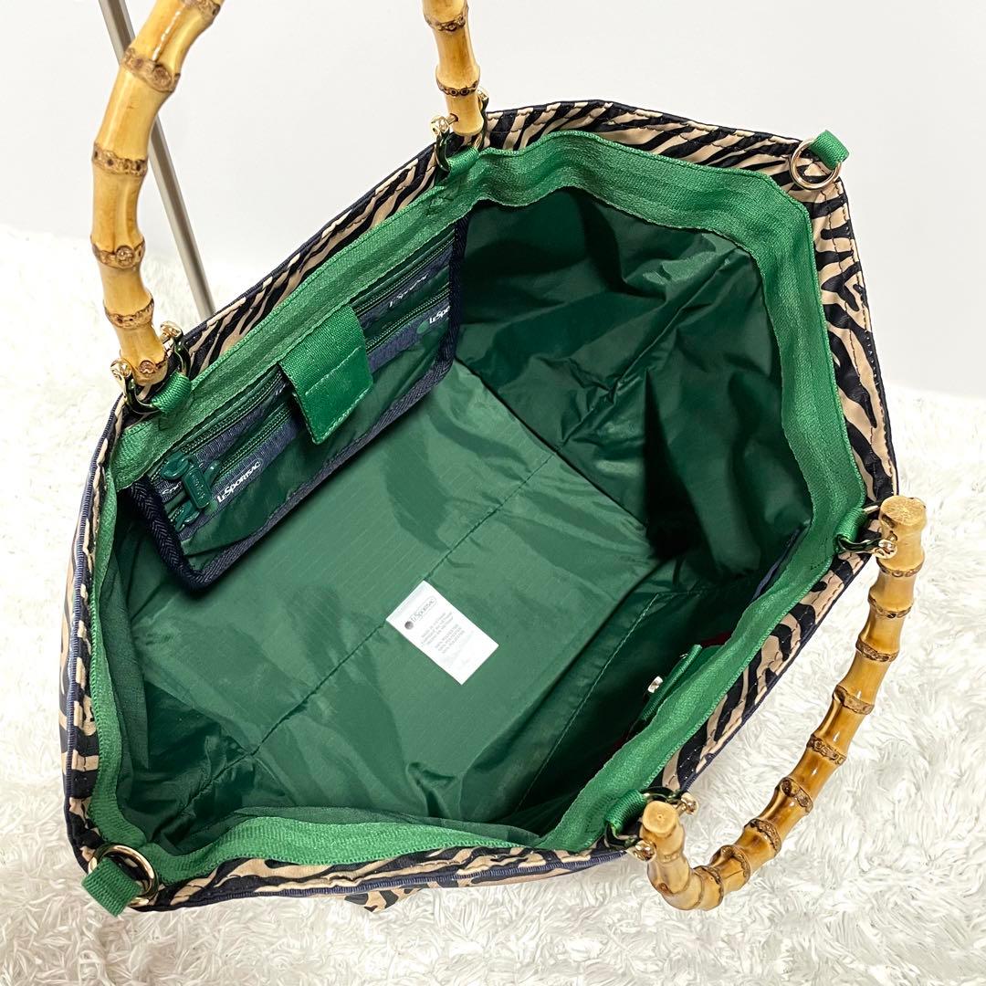 新品同様】 完売品 レスポートサック バンブー トートバッグ