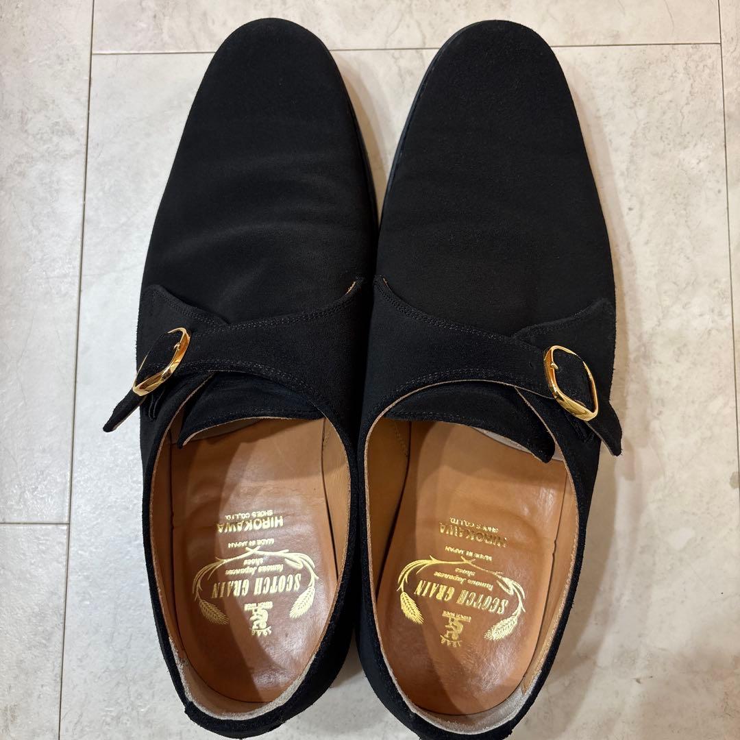 値下げ)スコッチグレイン SCOTCH GRAIN プレーンモンク - 靴最 安値