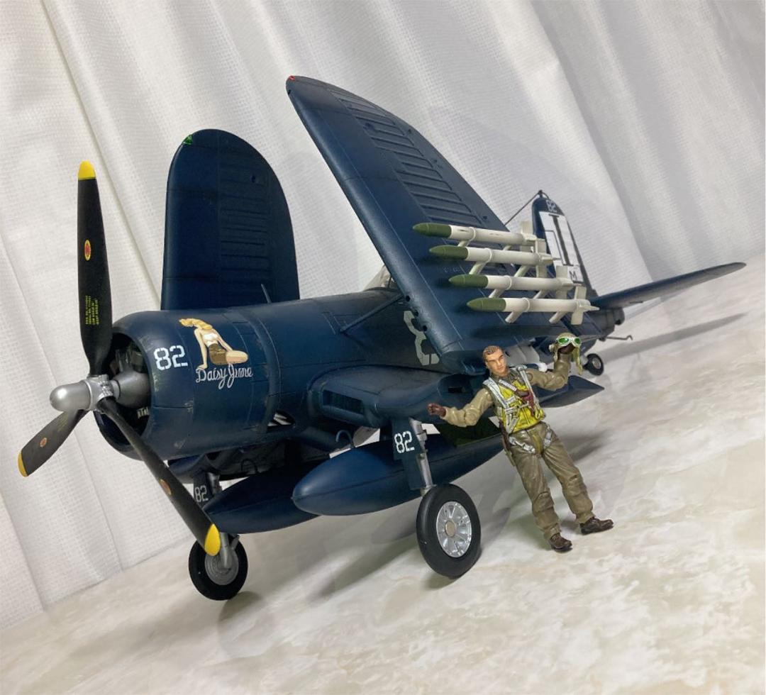 エリートフォース コルセア 1/18 塗装済完成品 全長約57cm レア - メルカリ