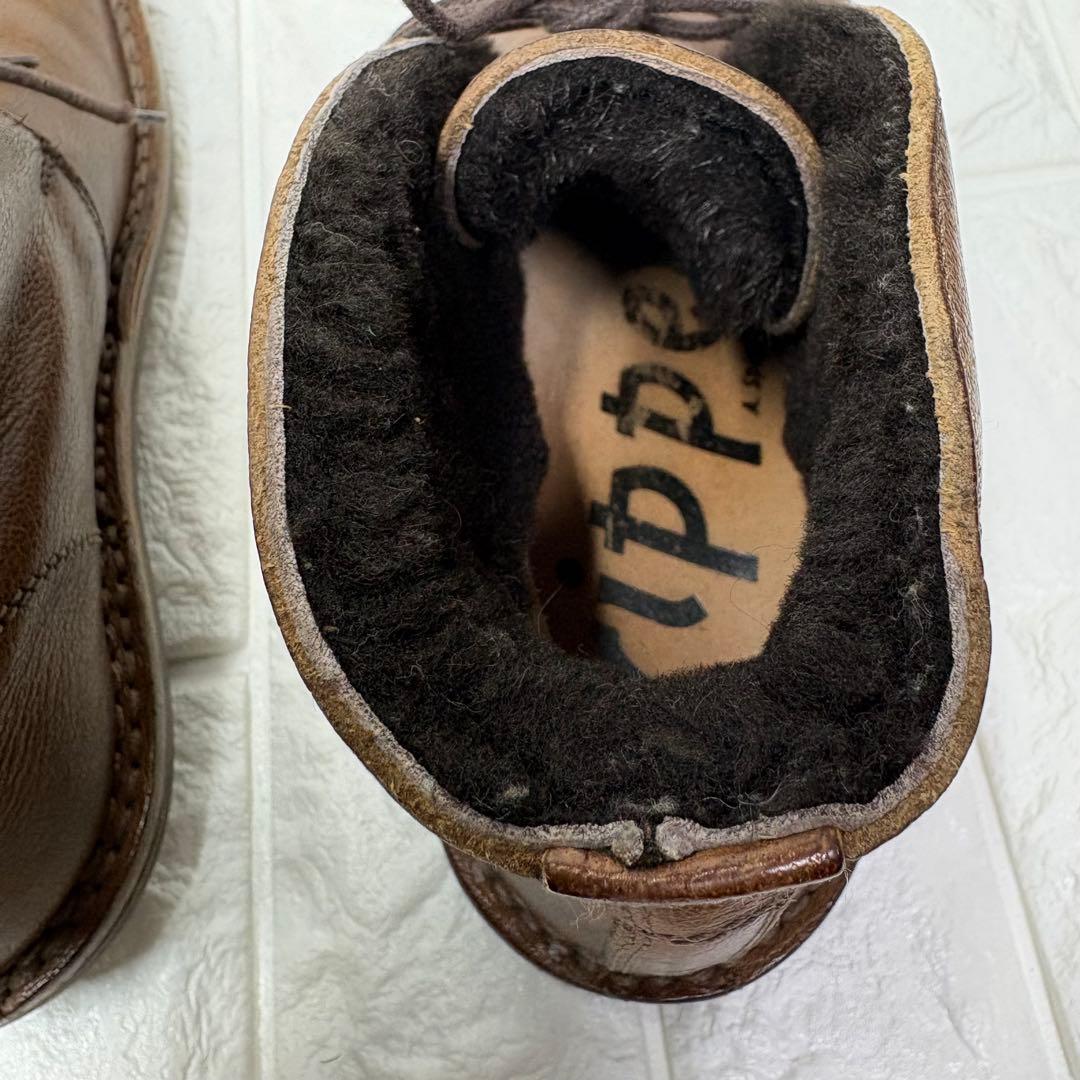 【希少モデル】 trippen BOX ブーツ レザー ボア 23.5cm