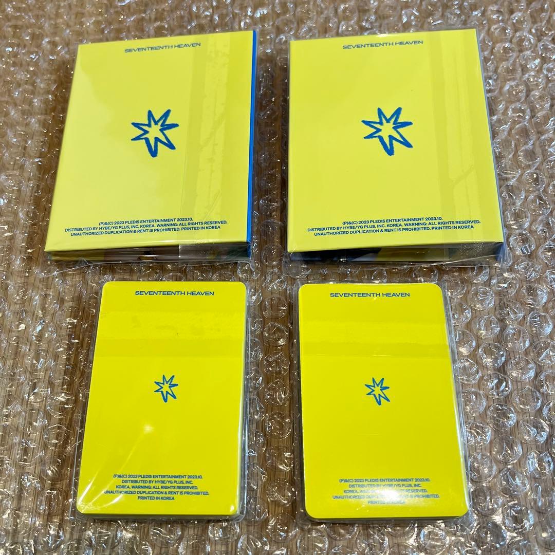 SEVENTEEN セブチ ジョンハン HEAVEN カラット盤 ミンギュ - メルカリ