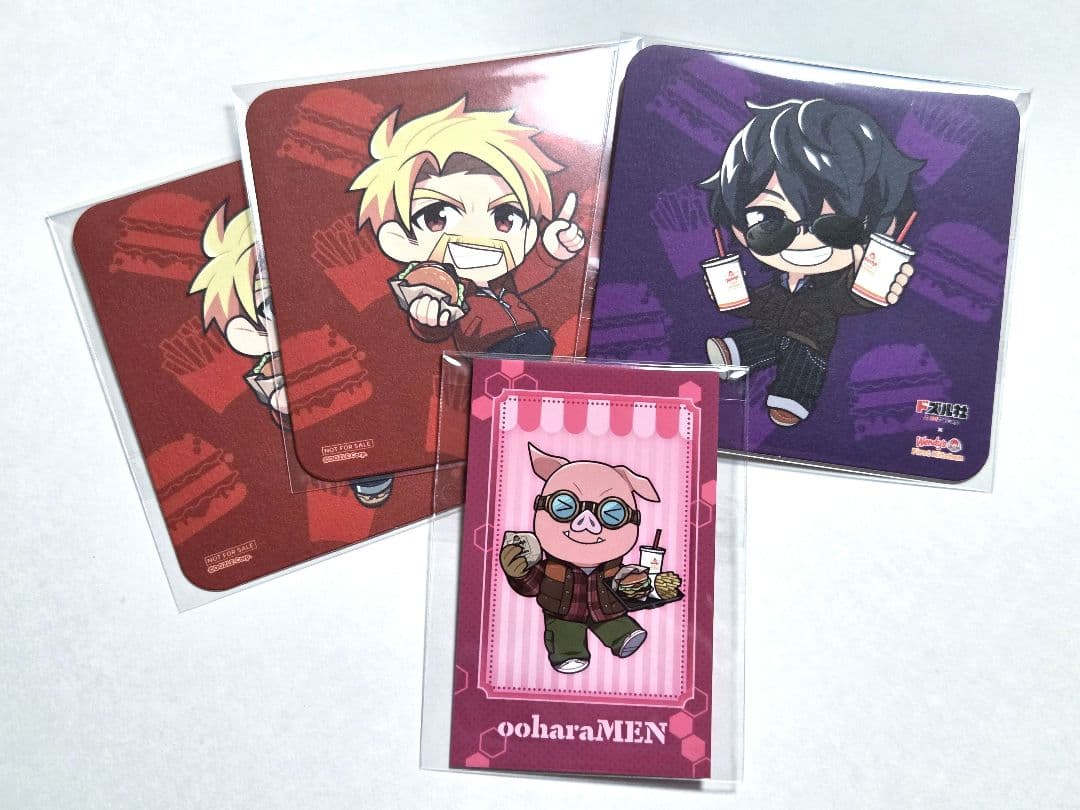 ドズル社 ウェンディーズ コースター カード ドズル ぼんじゅうる MEN