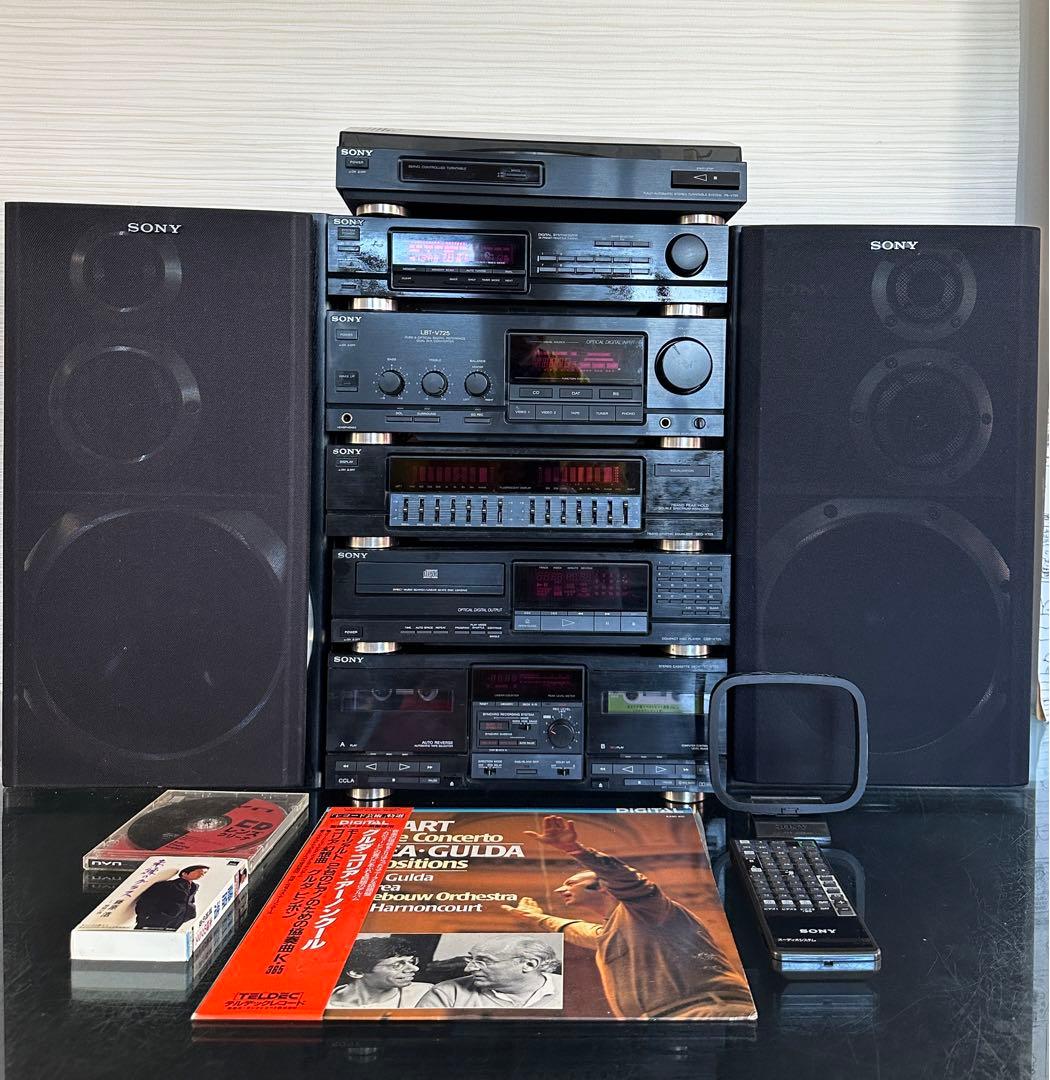 内蔵BT付きSONY システムコンポ LBT-V725完動品全てメンテナンス済み