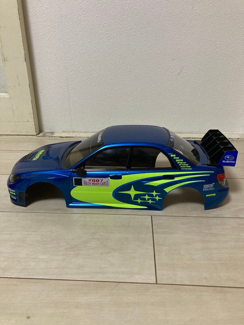 タミヤ 1/10スケールRCボディ スバル インプレッサWRC モンテカルロ07