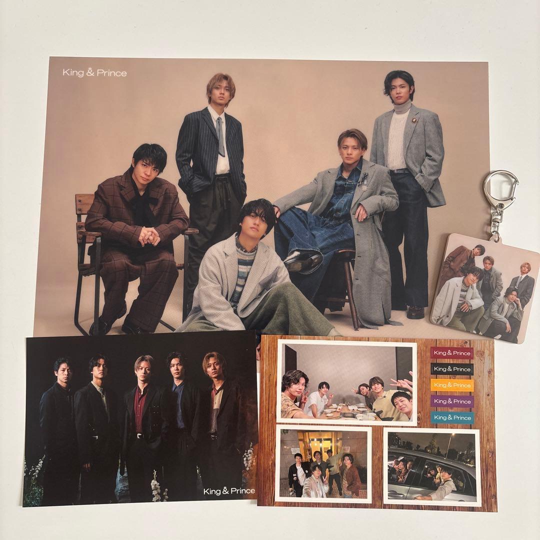 King & Prince 4枚組CDセット 特典付き - メルカリ