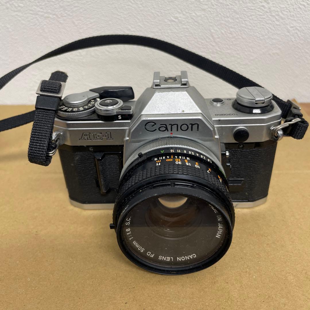 Canon AE-1 フィルムカメラ 35mm 動作未確認 - メルカリ