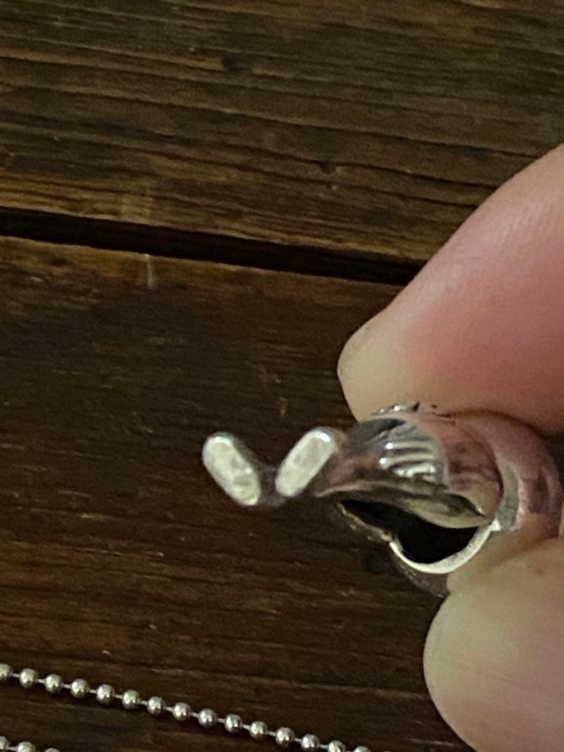 ヴィンテージ Esso マスコット ネックレス Silver 925チェーン - メルカリ