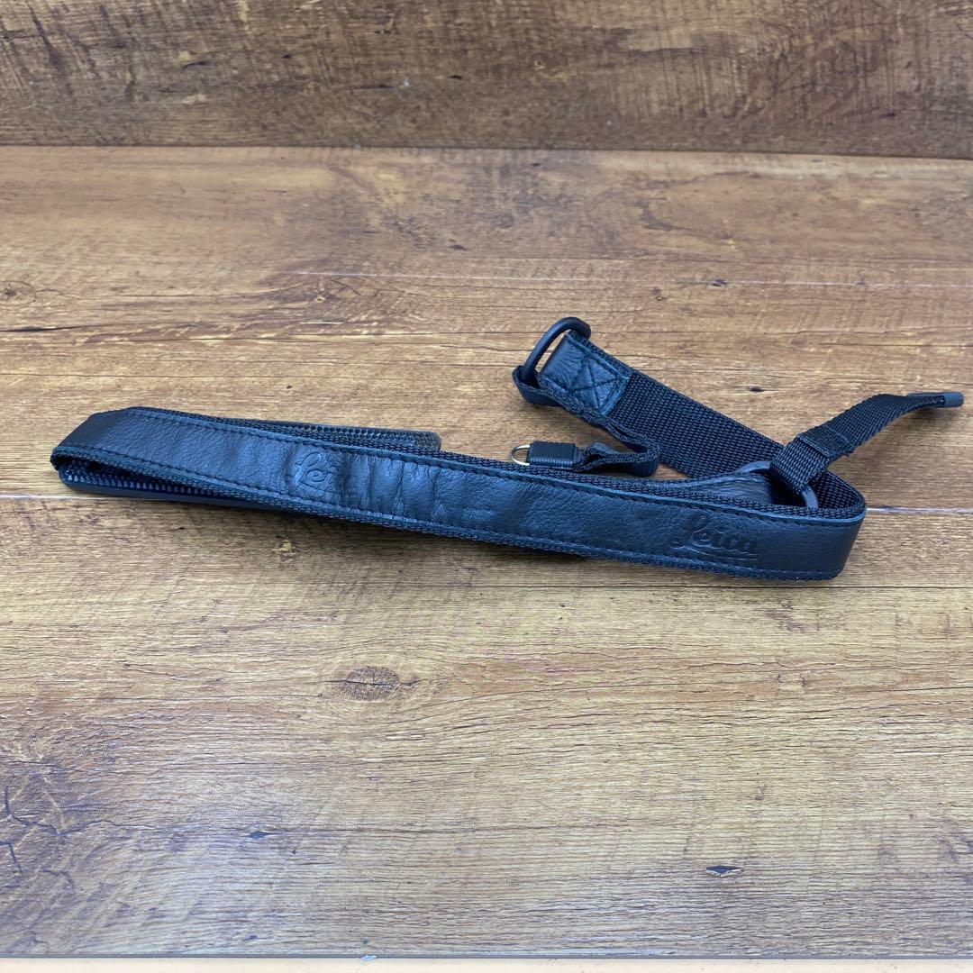 Leica ライカ ストラップ 革レザー 黒色 B-74 ライカ（Leica） レザーストラップ ブラック ワイド (14455) : 富士越