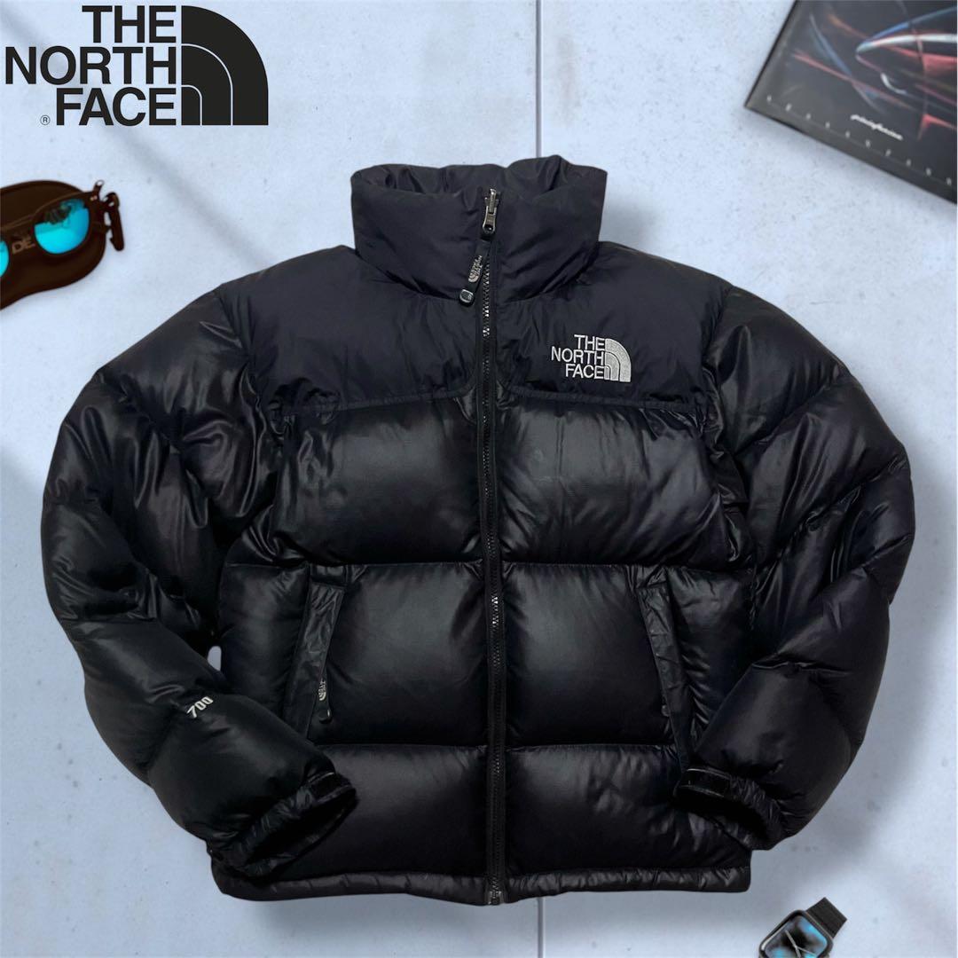 THE NORTH FACE ブラックダウンジャケット XS ヌプシ 厚手 軽量 THE NORTH FACE（ザ ノースフェイス） ノースフェイス ヌプシ ダウン