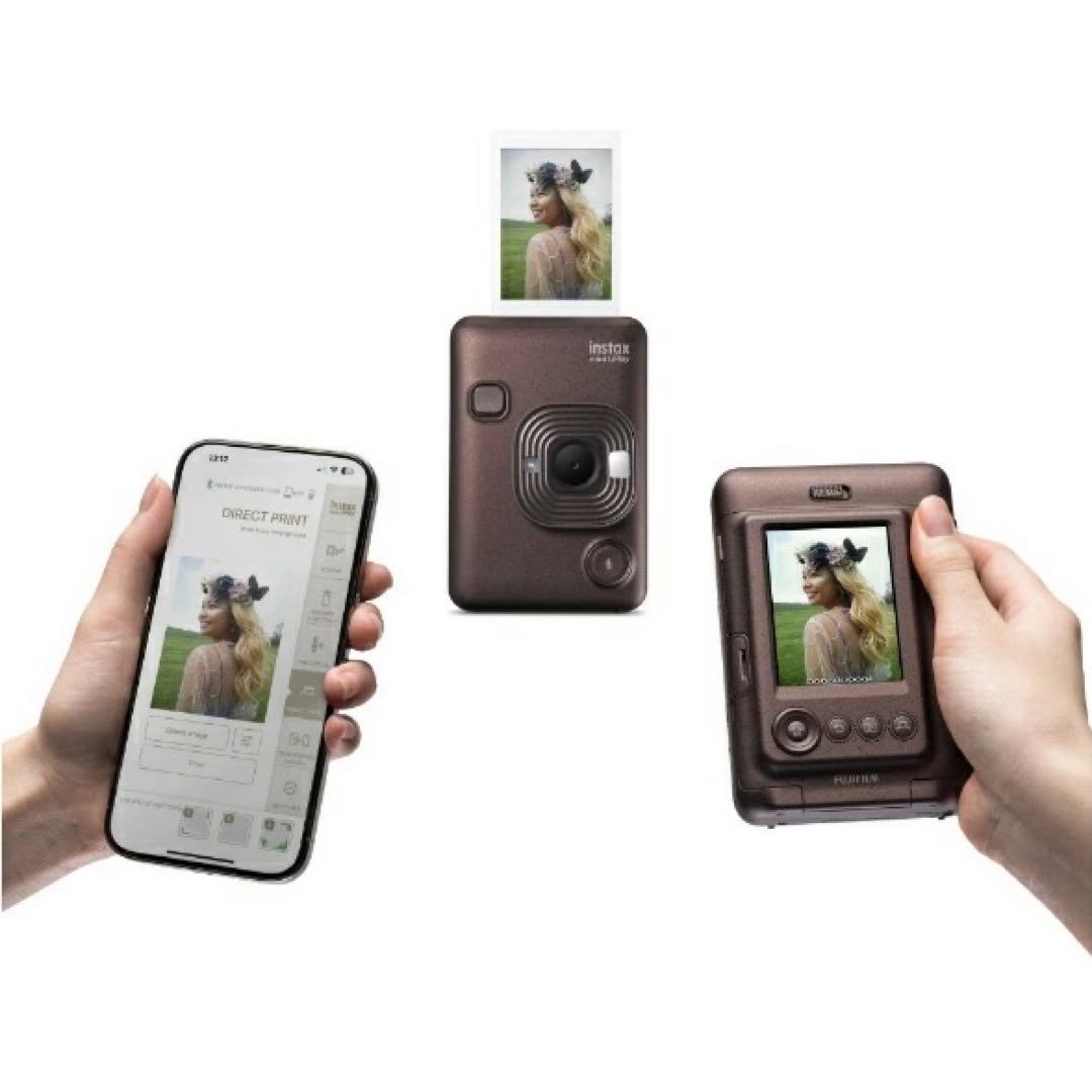 instax mini LiPlay エレガントブラック - メルカリ