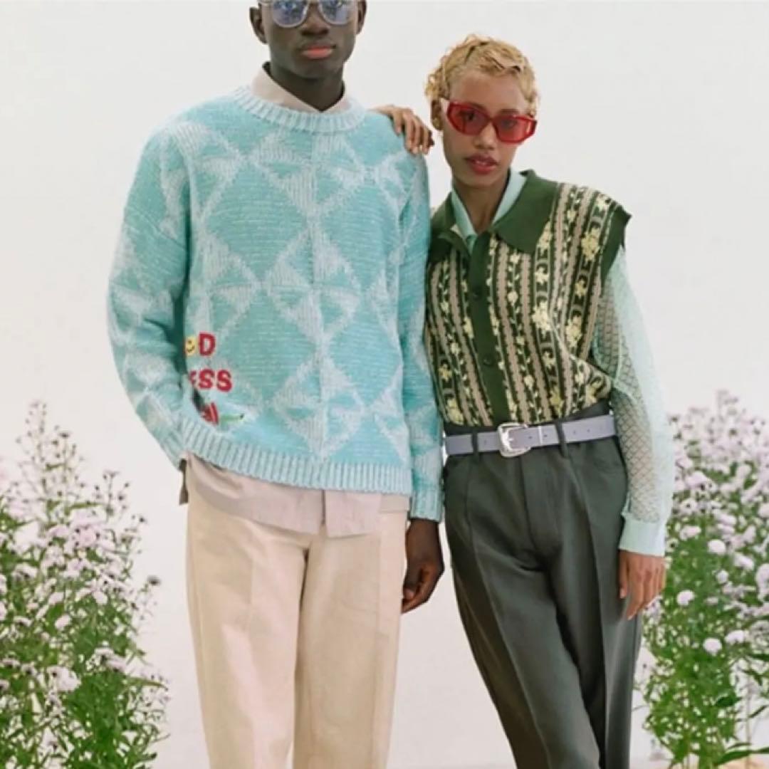 美品 TTT MSW 22SS Quilt Pattern Knit ニット L - メルカリ