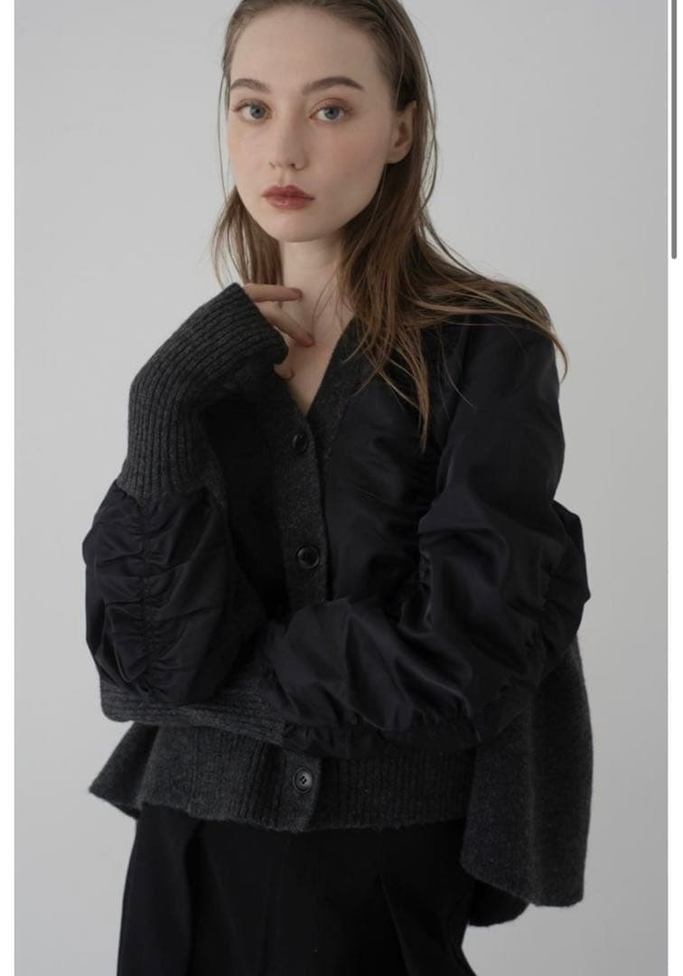 maison de Dolce.メゾンドドルチェドッキングカーディガン - メルカリ