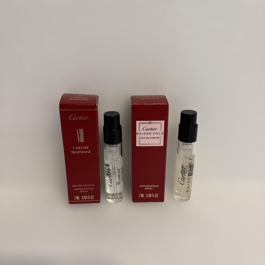 カルティエ 香水 サンプル 2本セット - メルカリ