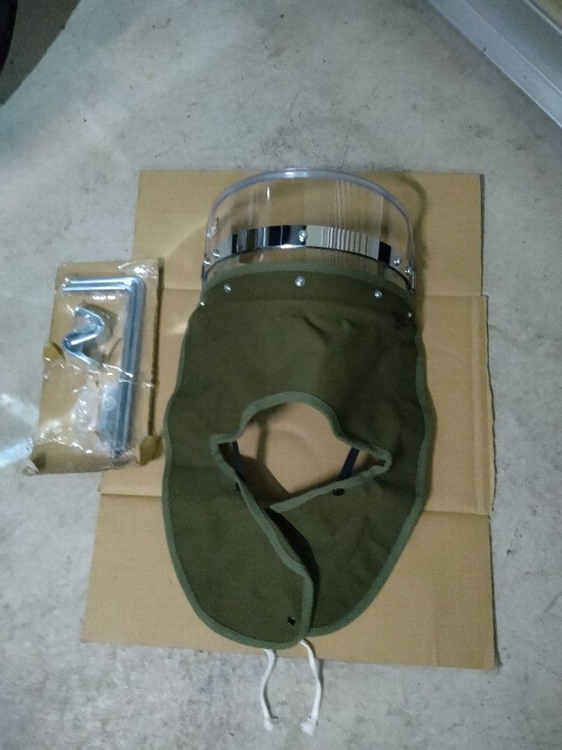 旭風防　短風防　ミニ用 Amazon | Z-FATHER 旭風防 クリア 短風防(緑布タレ) | スクリーン本体