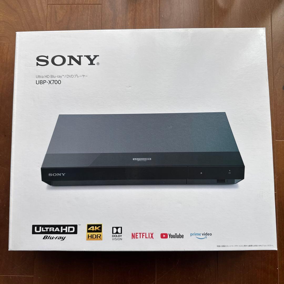 【新品未開封】SONY/ソニープレーヤー UBP-X700 4K Blu-ray Sony UBP-X700/M 4K Ultra HD Blu-ray player with Wi-Fi® and HDMI