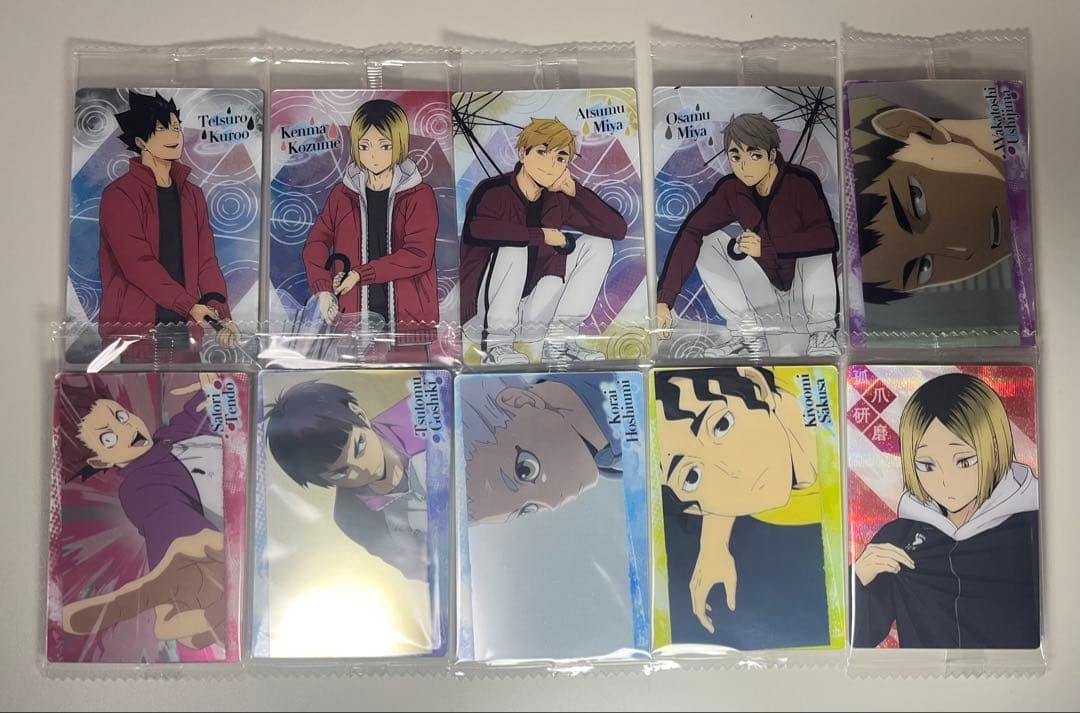 バラ売り可能】ハイキュー‼︎ウエハースカードセット② - メルカリ