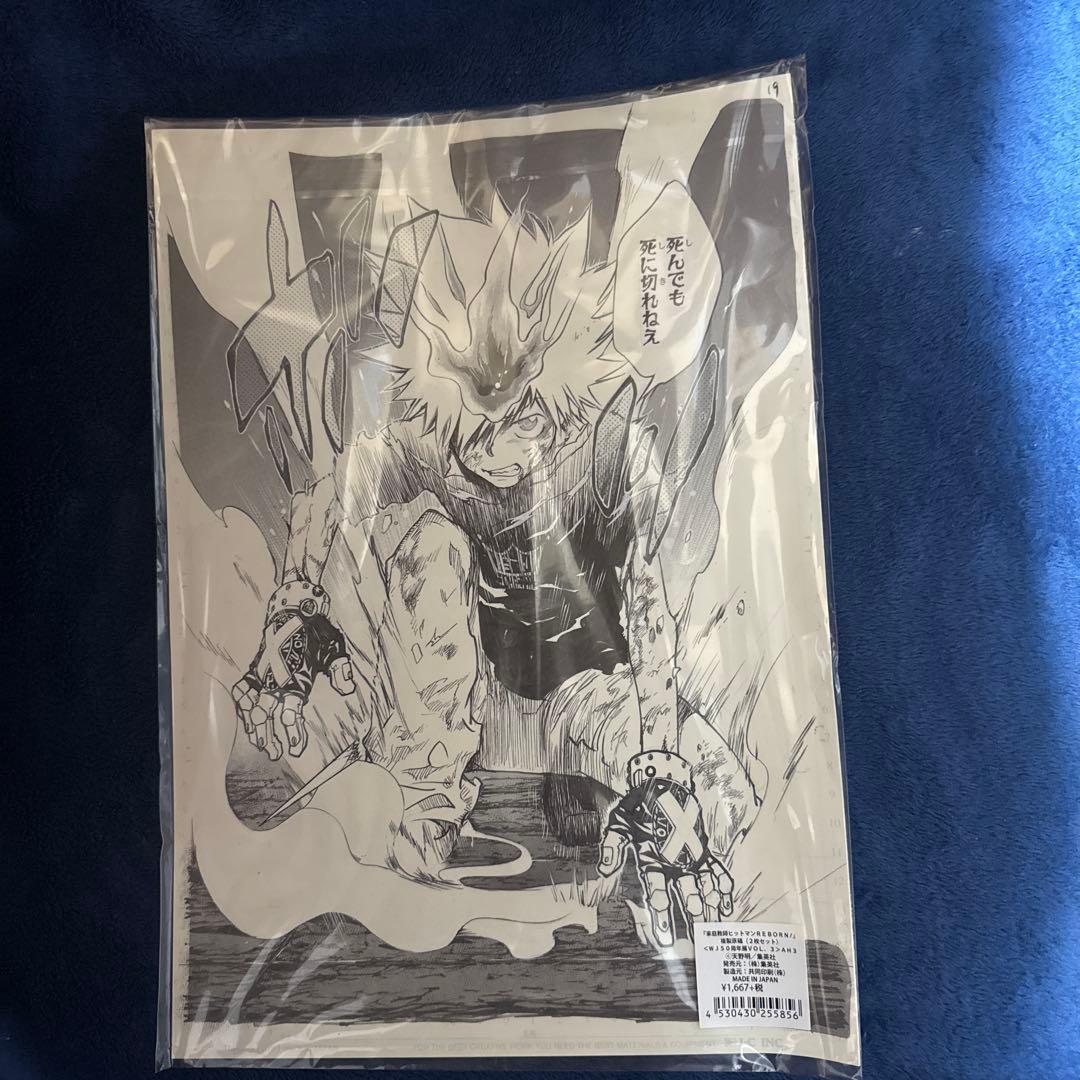 家庭教師ヒットマンREBORN! 2018年 複製原稿 2枚セット - メルカリ