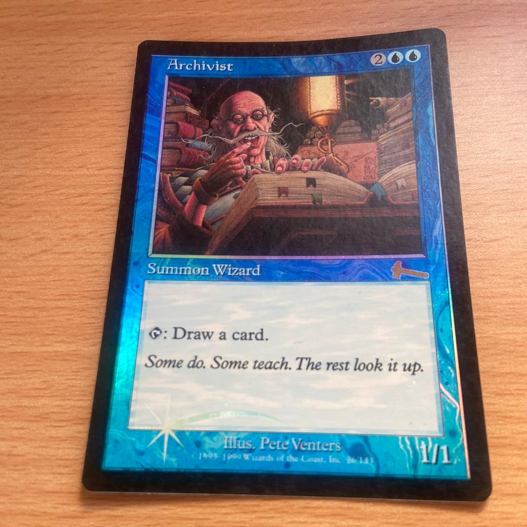 MTG旧枠foil英語版 Archivist - メルカリ