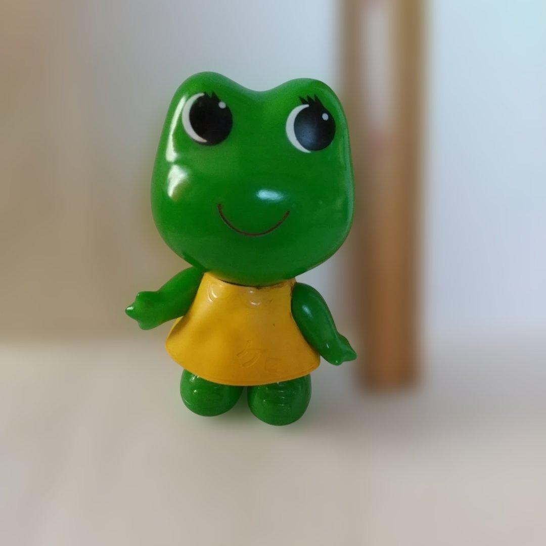 昭和レトロ☆ケロちゃん☆ソフビ☆フィギュア☆人形☆当時物☆コルゲン