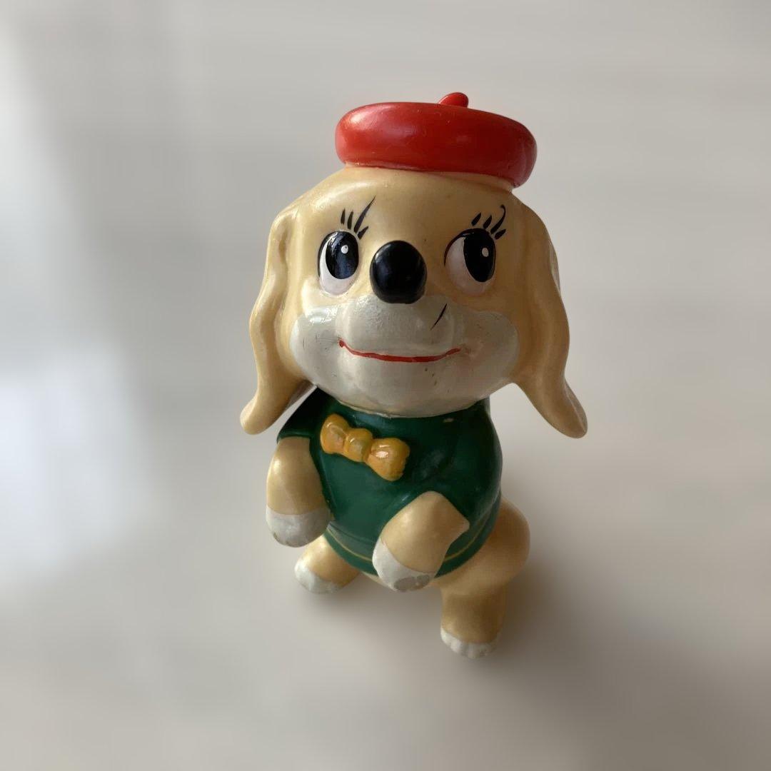 昭和レトロ】ソフビ 貯金箱 ワンサくん 三和銀行 非売品 手塚治虫 レア