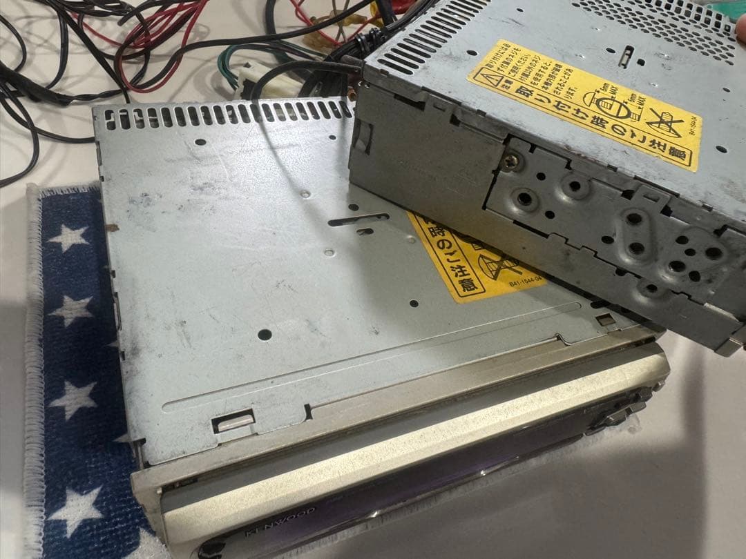 ジャンク）ケンウッド CD カセット ヘッドユニットZ707 X707 - メルカリ