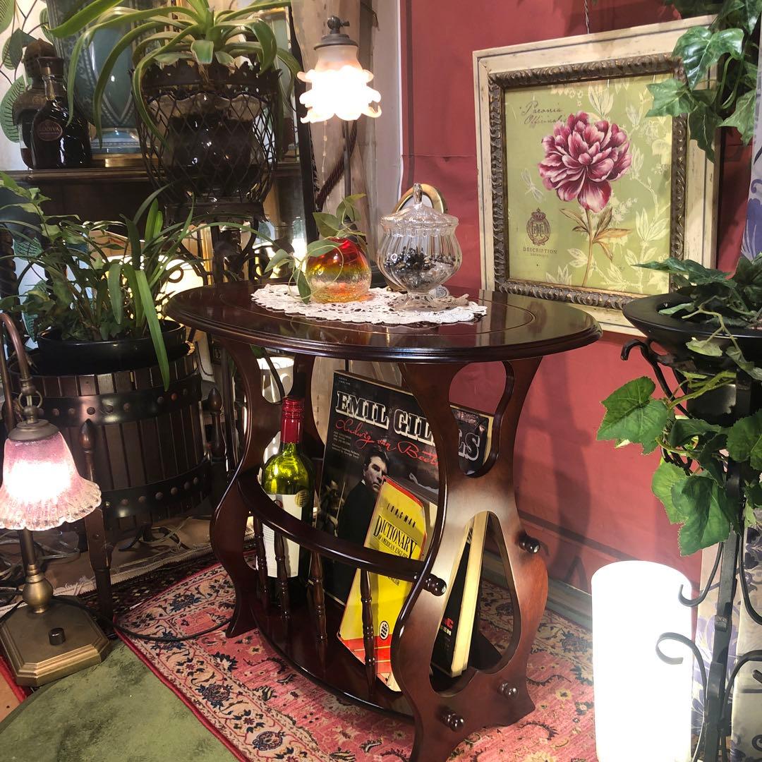 Sale 70's ヴィンテージ スピンドルポスト ラック サイドテーブル