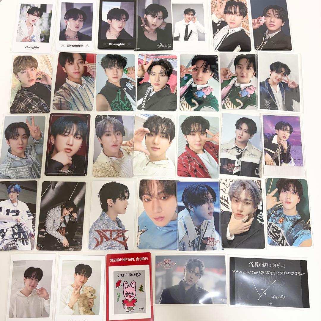 stray kids スキズ チャンビン トレカ まとめ売り - メルカリ