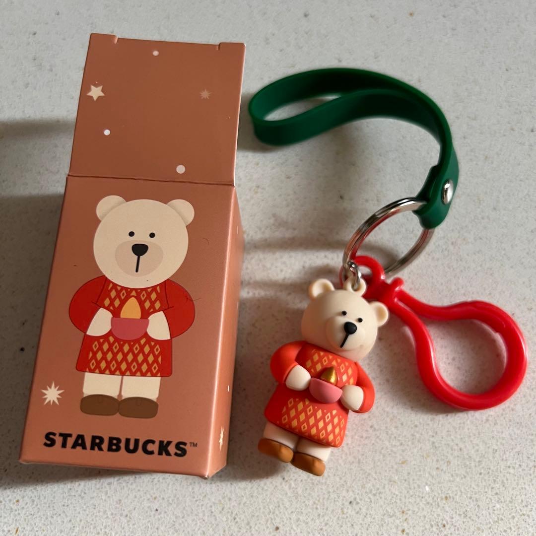 インド スタバ 海外 ベアリスタ ディワリ キーホルダー ストラップ