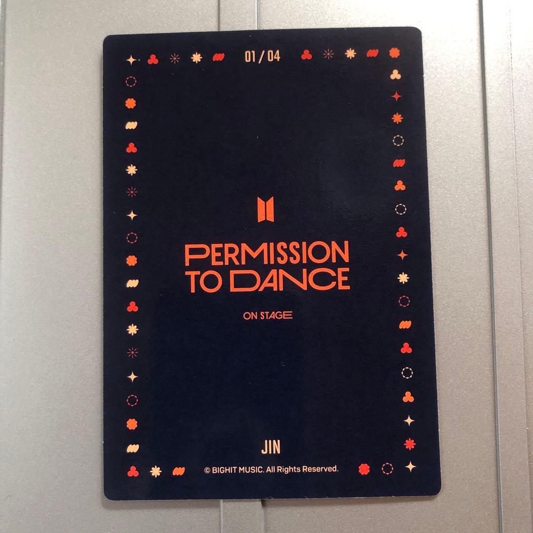 BTS ジン ミニフォト PTD フォトカード JIN - メルカリ