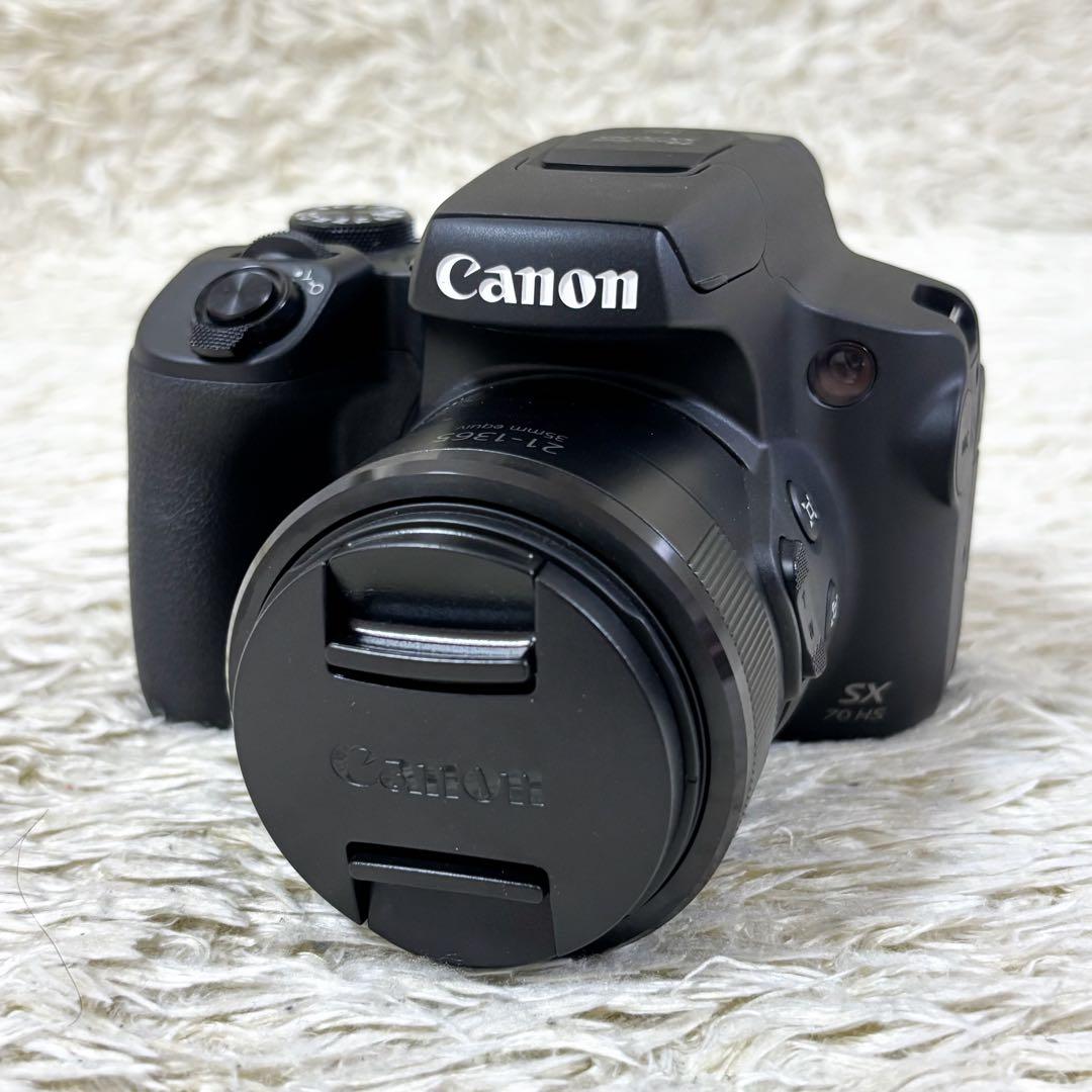 【美品】キャノン コンパクトデジタルカメラ PowerShot SX70 HS キヤノン、「DIGIC 8」搭載の光学65倍ズームカメラ「PowerShot SX70 HS
