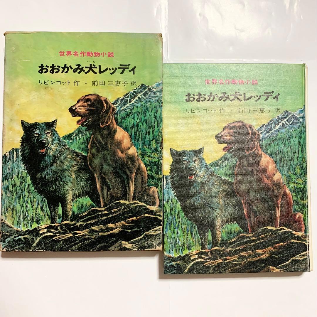 おおかみ犬レッディ 函入りハードカバー 初版本 リピンコット 前田三恵子 おおかみ犬レッディ 函入りハードカバー 初版本 リピンコット 前田