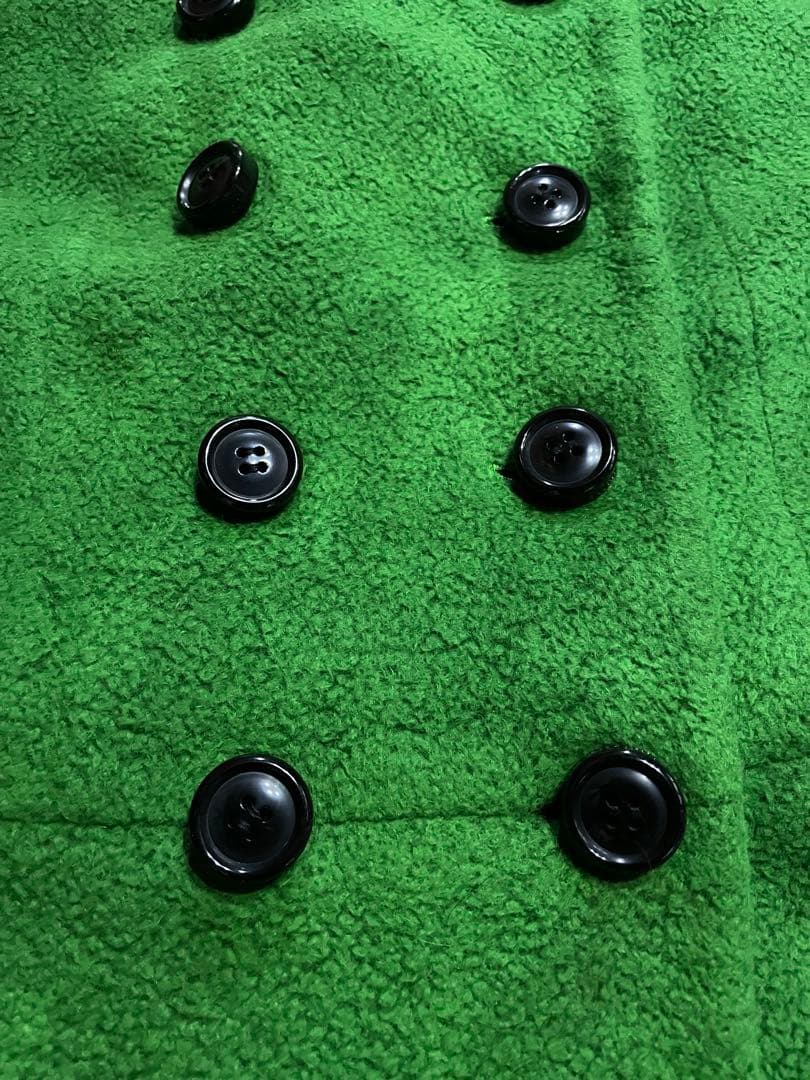 貴重希少クリスチャンディオールDior ウールツイード丸襟プリーツ