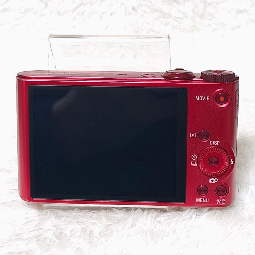極美品✨ SONY Cyber-shot WX300 レッド Wi-Fi - メルカリ