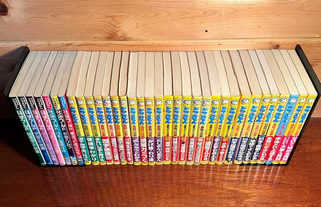 勉強しなさい不要 自分から読むドラえもん学習＋科学ワールド34冊