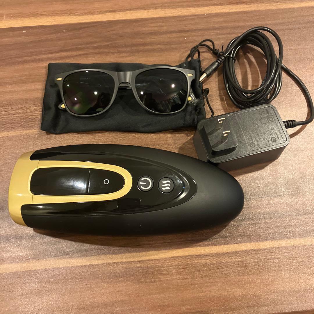 ホームクリア  CLEAR 脱毛器 照射残98万回以上 動作確認済 HOME CLEAR(ホームクリア) 脱毛器 メンズ 髭 顔 ワキ全身 家庭用脱毛器