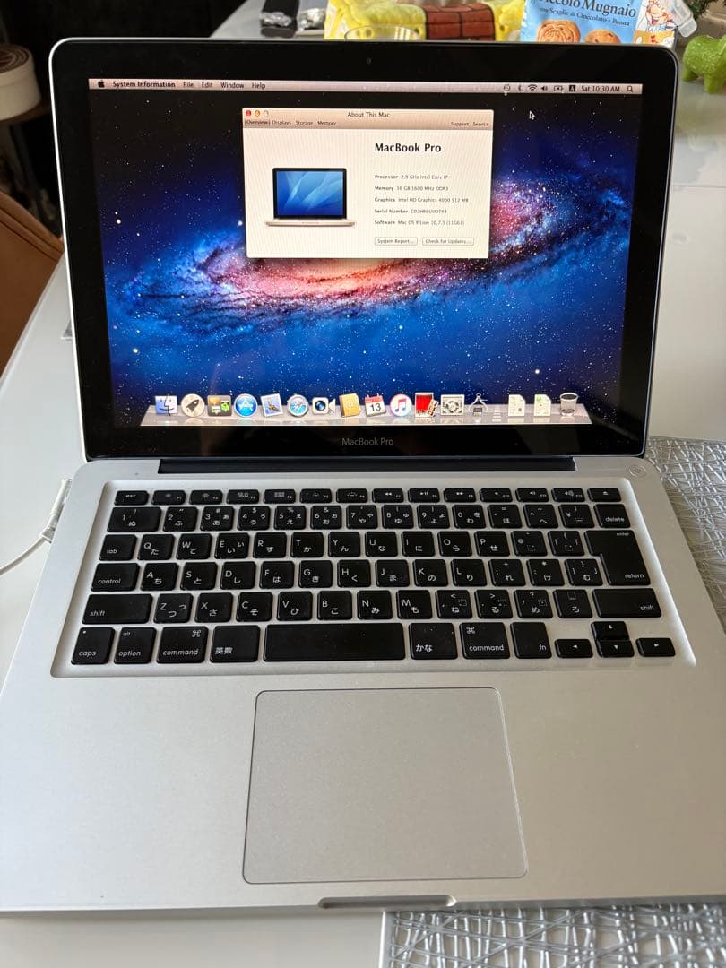 P*r様 Macbook Pro Mid 2012 16GB HD:500GB Apple MacBook Pro (13-inch Mid 2012) 2.5GHz Dual-Core Intel i5 4GB
