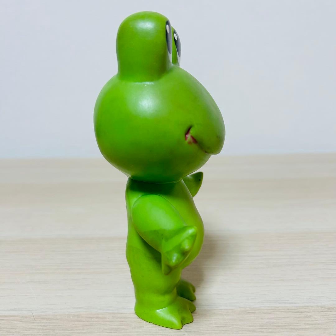 レア】コルゲンコーワ ケロちゃん ソフビ レトロ ヴィンテージ - メルカリ